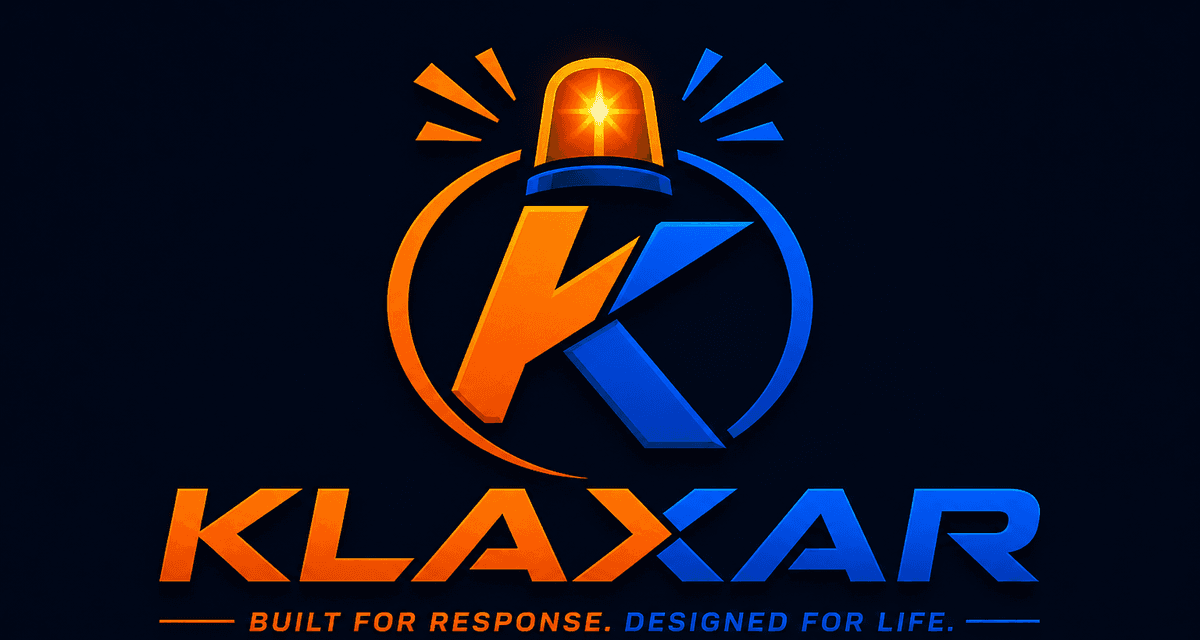 Klaxar — Built for response. Designed for life.